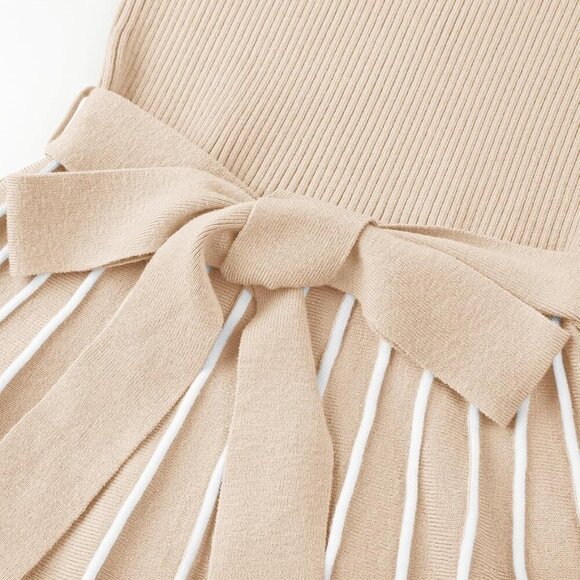 Women's Summer Sleeveless Maxi Dress 2025 Crewneck Ribbed Knit Tie Waist Casual - Picture 7 of 9